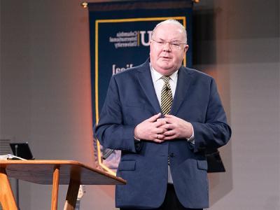 Dr. Derek Thomas, retired senior minister, Columbia First Presbyterian Church (Photo by Noah Allard)